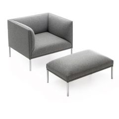 Comfi fauteuil met voetenbankje 