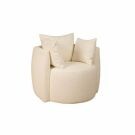 Bouclé Fauteuil Emma - Off White